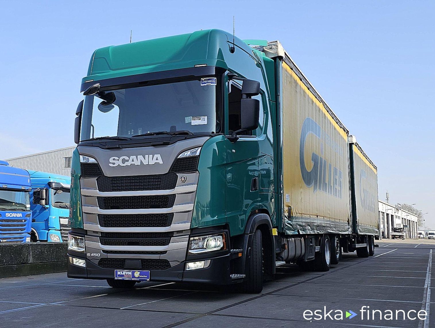 Finansowanie Ciężarówka (podwozie) Scania S450 2019