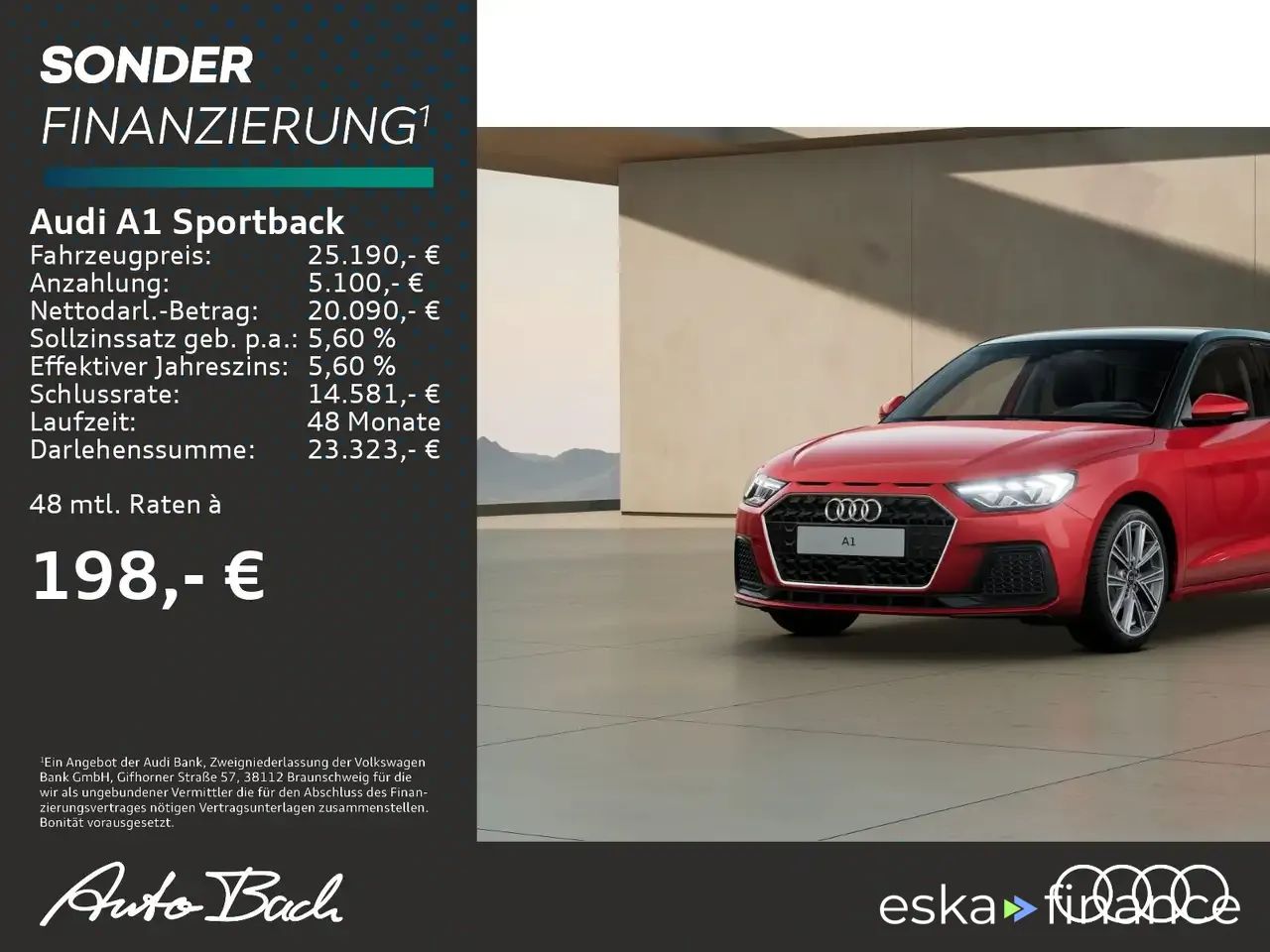 Finansowanie Sedan Audi A1 2024