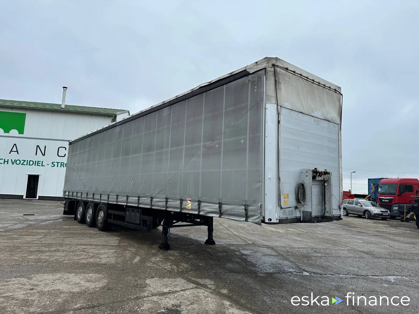 Leasing Semi-trailer Schmitz TROJSTRANKA 2012