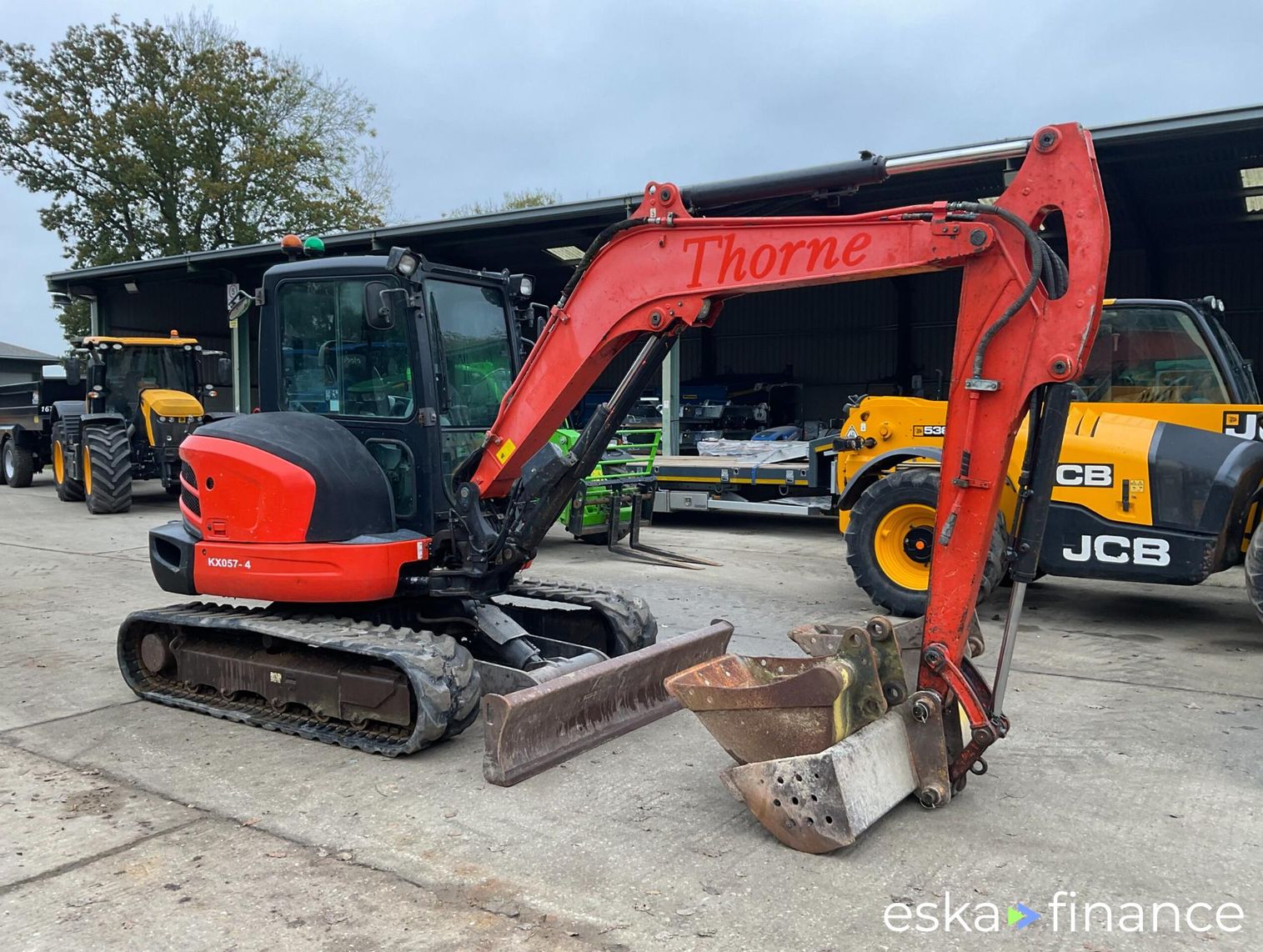 Leasing Crawler excavator Kubota KX057-4 2015