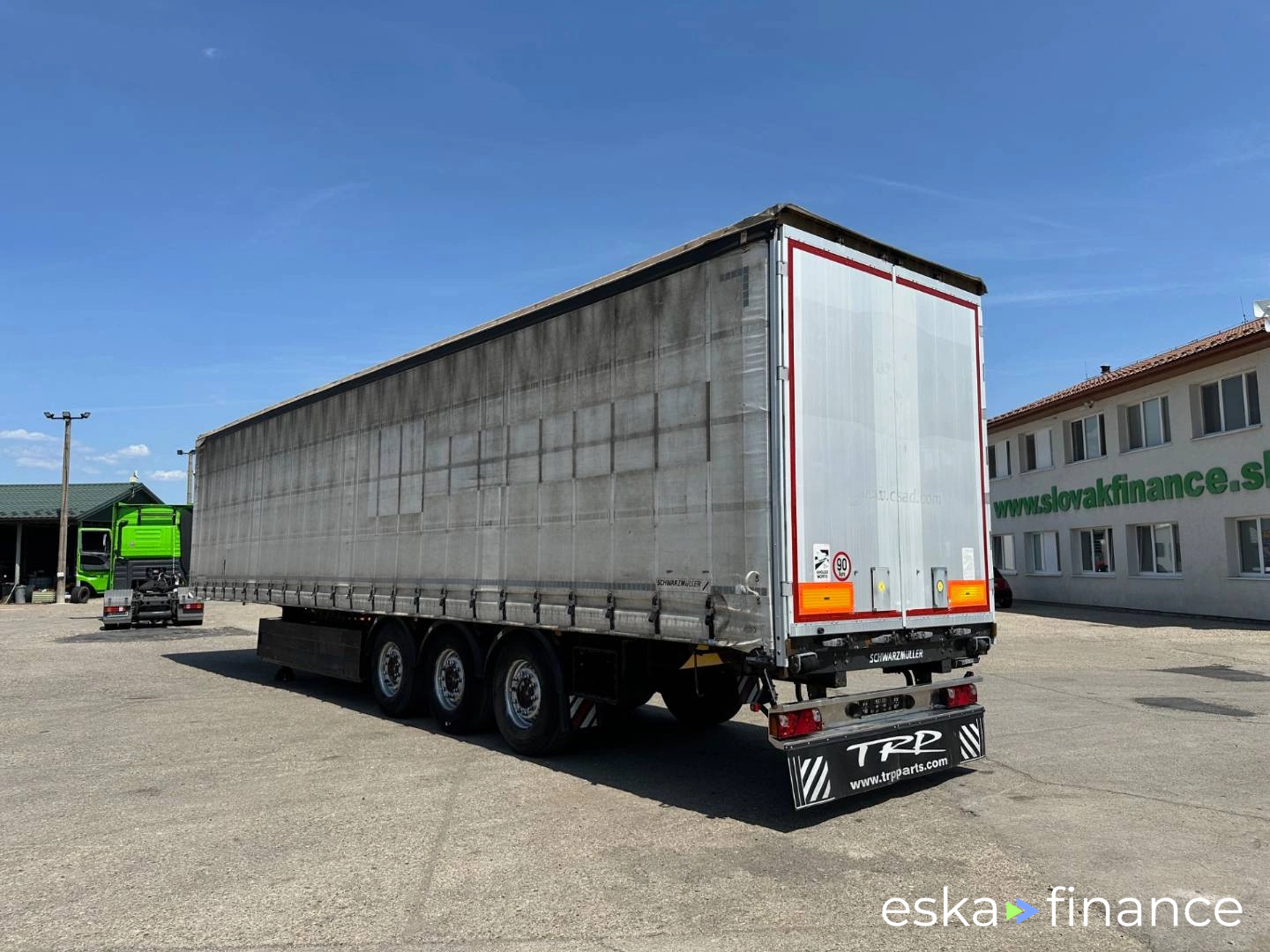 Leasing Semi-trailer Schwarzmuller TROJSTRANKA 2016