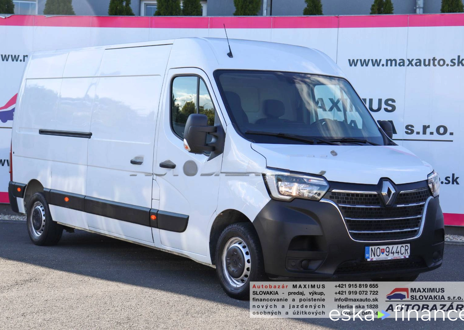 Lízing Van Renault Master 2021