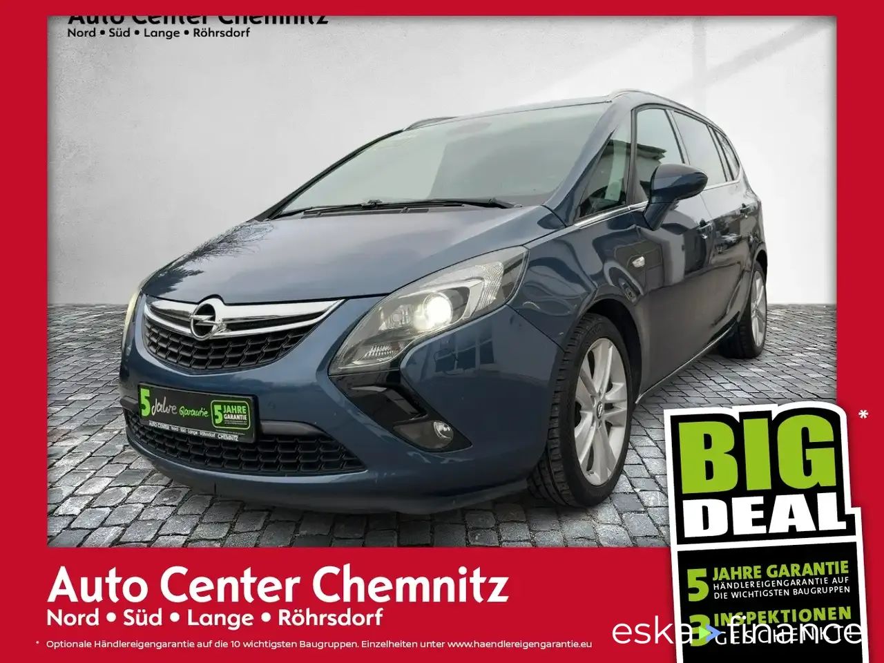 Lízing Hatchback Opel Zafira 2015