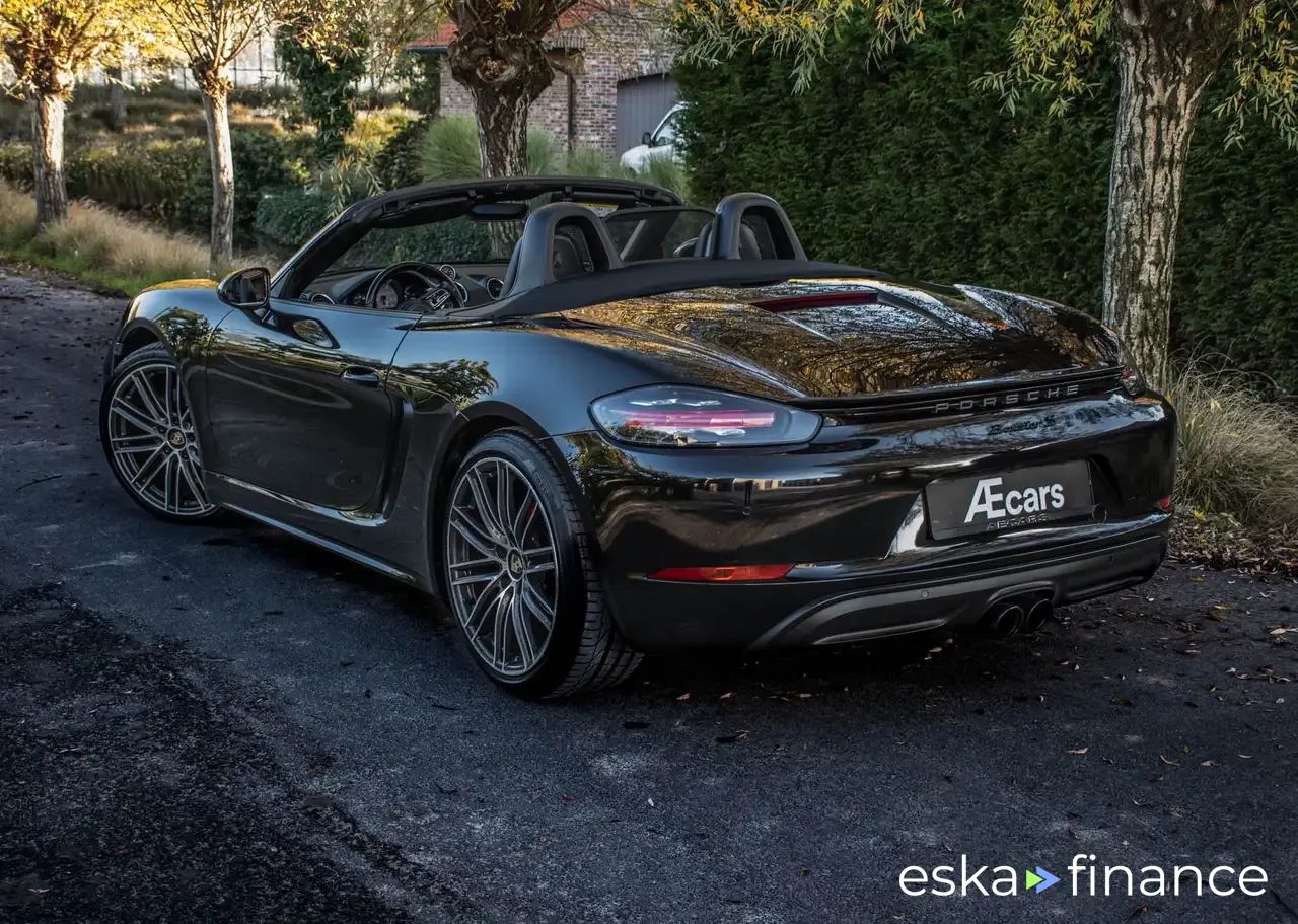 Leasing Convertible Porsche Boxster 2017