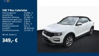 Leasing Convertible Volkswagen T-Roc 2020