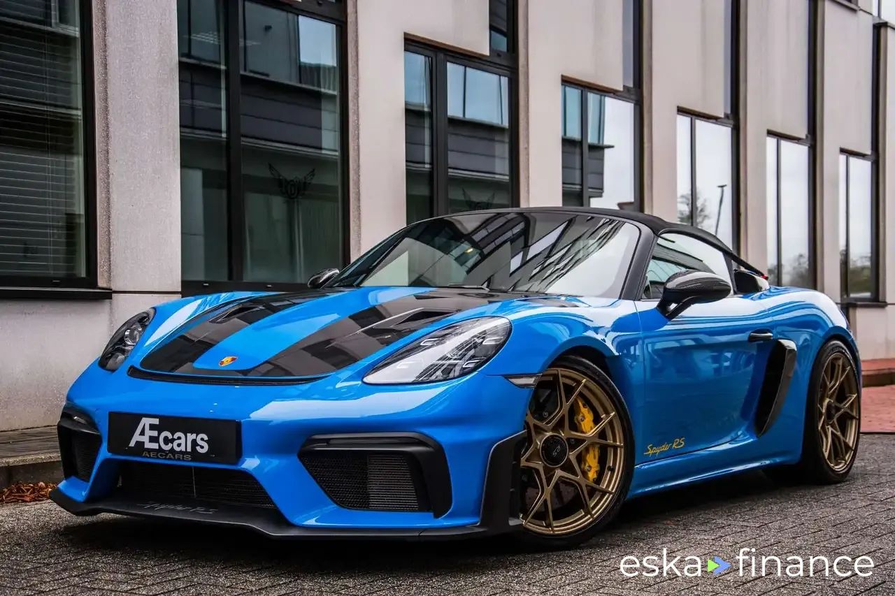 Leasing Convertible Porsche 718 SPYDER 2024