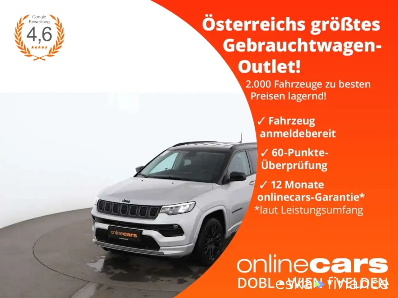 Lízing SUV Jeep Compass 2022
