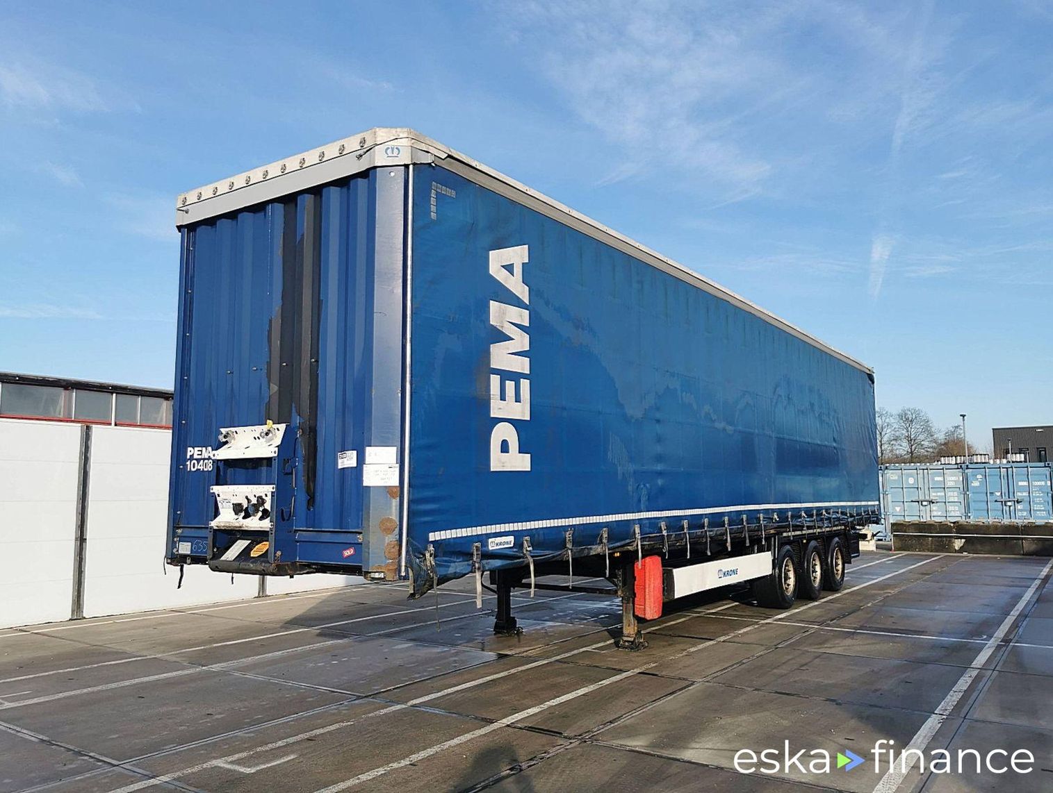 Leasing Semi-trailer Krone SD MEGA 2015