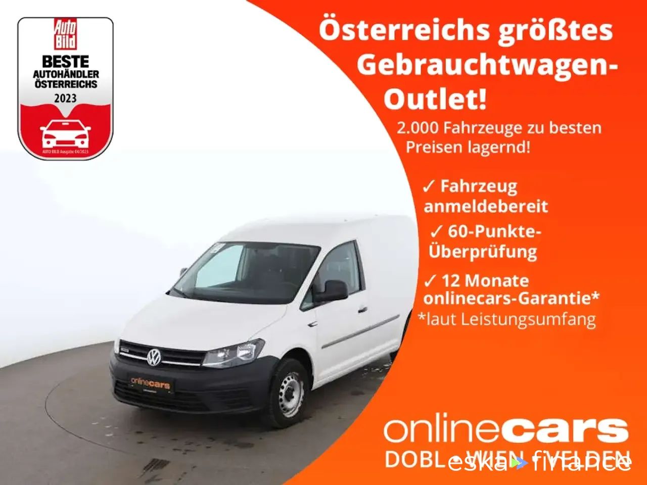 Finansowanie Transport pasażerów Volkswagen Caddy 2018