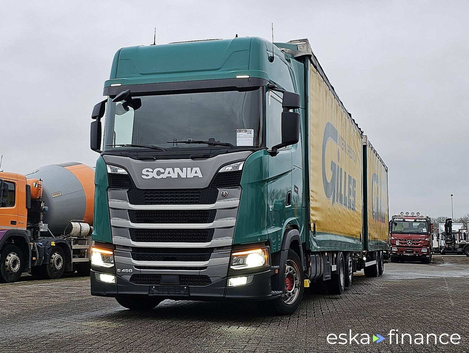 Finansowanie Ciężarówka (podwozie) Scania S450 2019