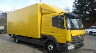 Closed truck MERCEDES ATEGO 2018