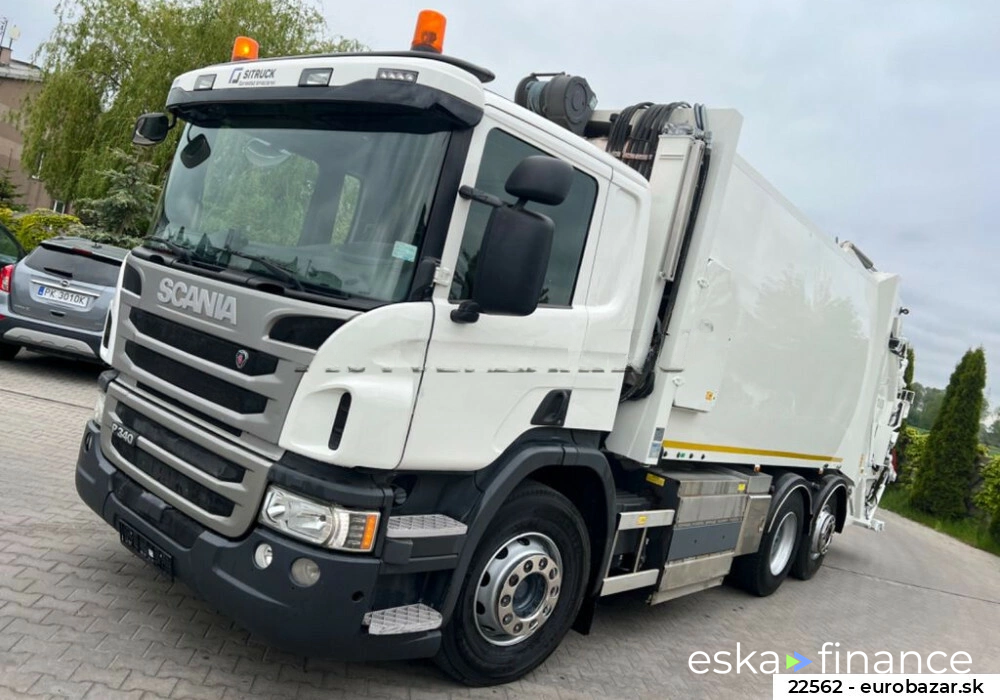 Lízing Špeciálny nákladiak Scania P340 2016