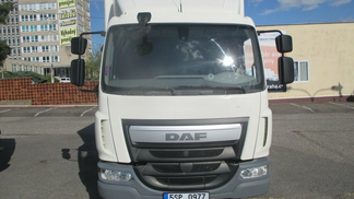 Closed truck DAF LF 180 2017