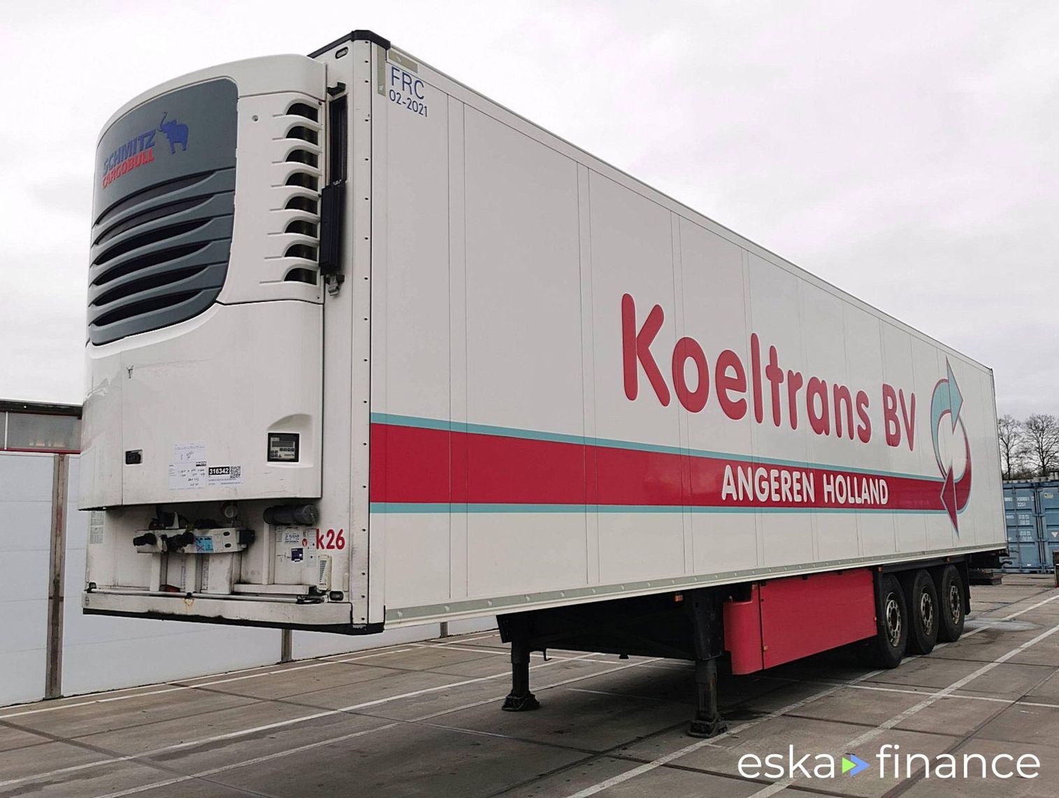 Leasing Semi-trailer Schmitz SKO 24 SCB ENGINE 2015