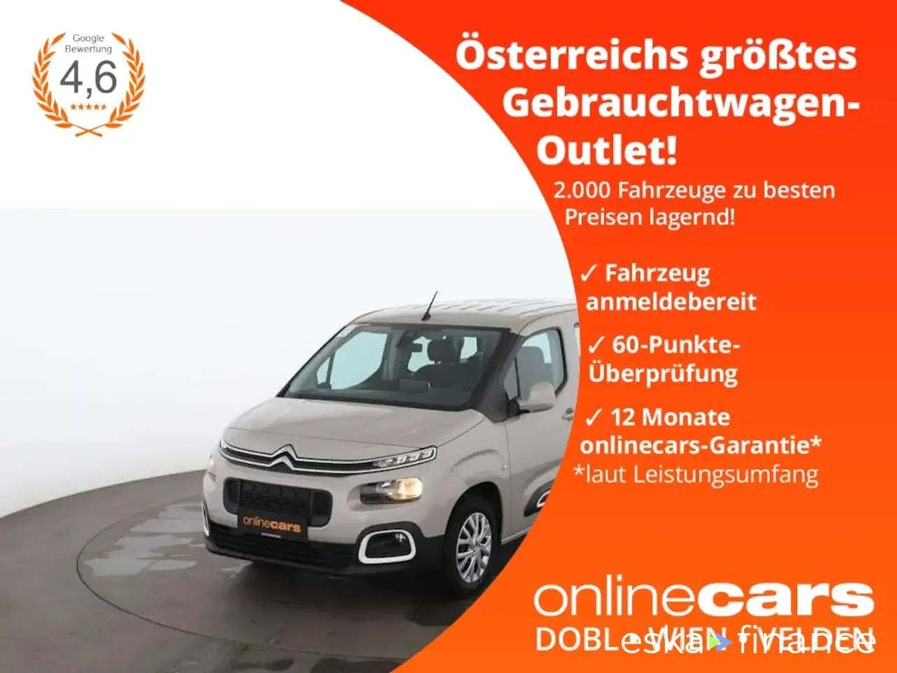 Finansowanie Hatchback Citroën Berlingo 2020