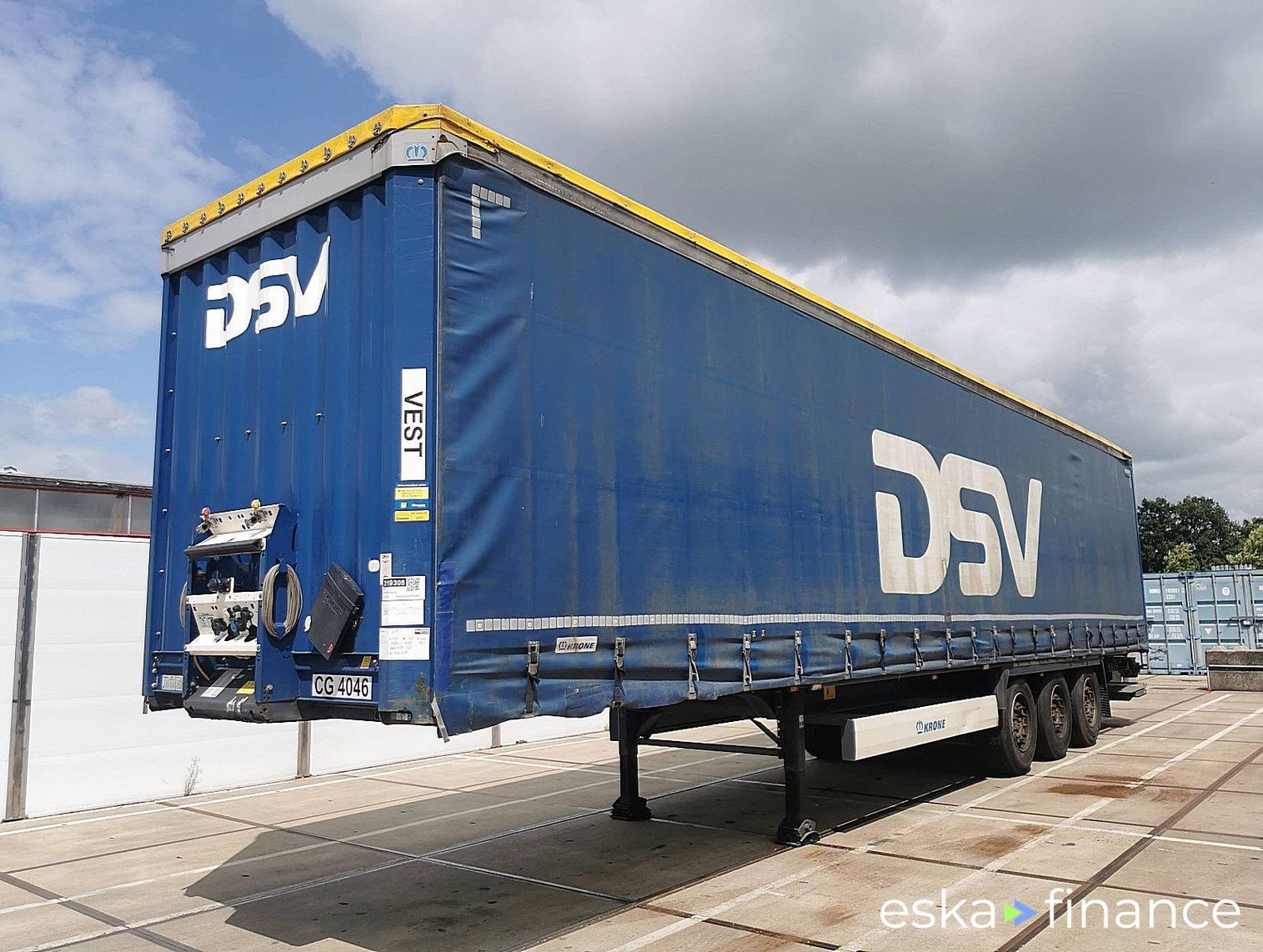 Leasing Semi-trailer Krone SDP 02 2017