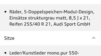 Leasing SUV Audi SQ5 2022