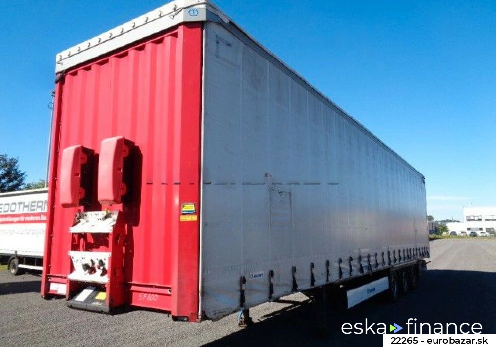 Leasing Semi-trailer Krone SDP 27 2017