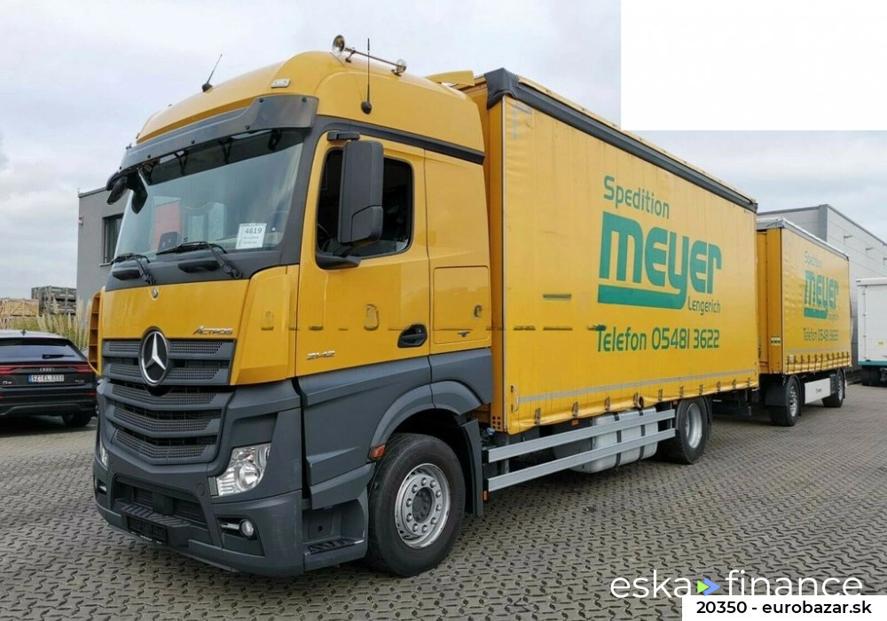 Lízing Nákladné auto (podvozok) Mercedes-Benz ACTROS 2142 2016