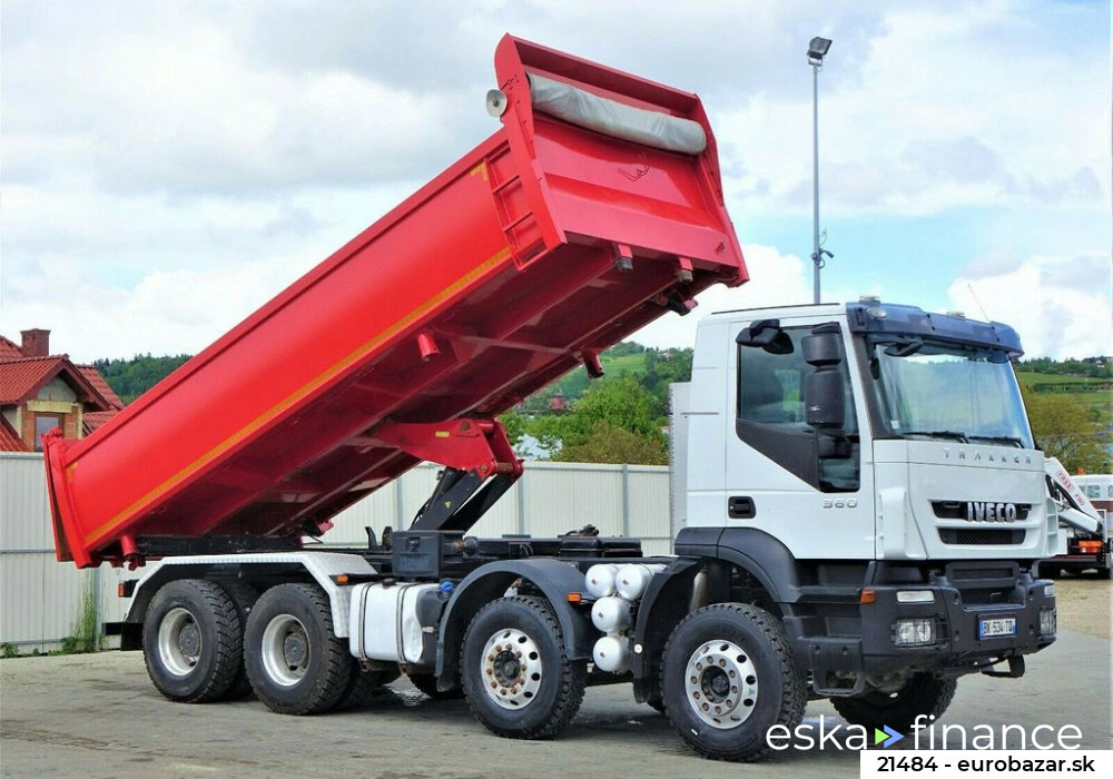 Leasing Camion à carrosserie ouverte Iveco Trakker 2012