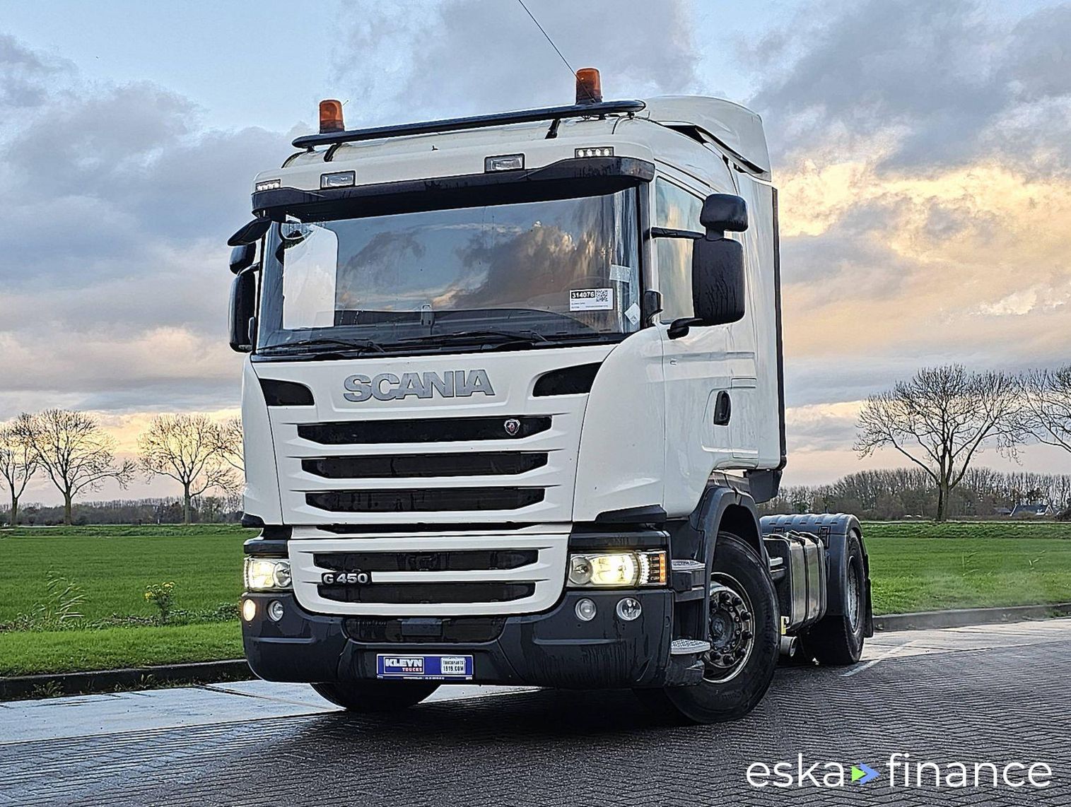 Lízing Traktor Scania G450 2017