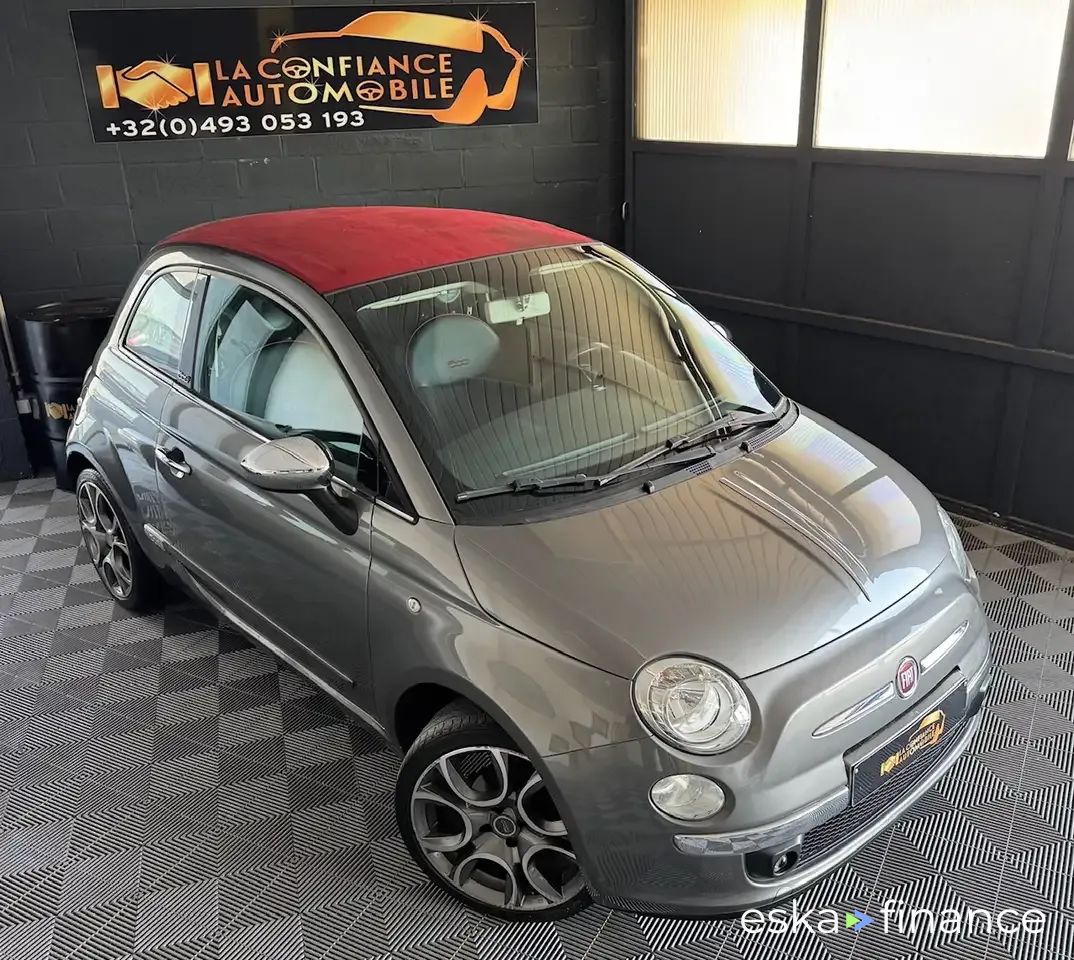 Lízing Kabriolet Fiat 500C 2014