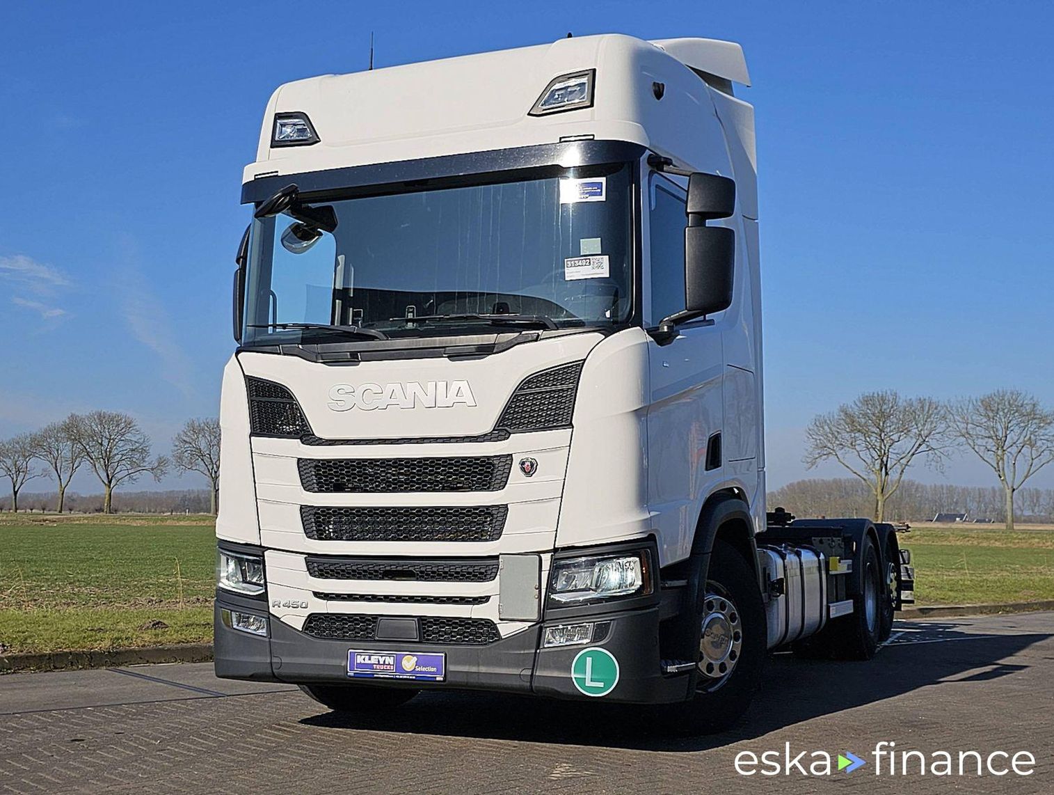 Finansowanie Ciężarówka (podwozie) Scania R450 2019