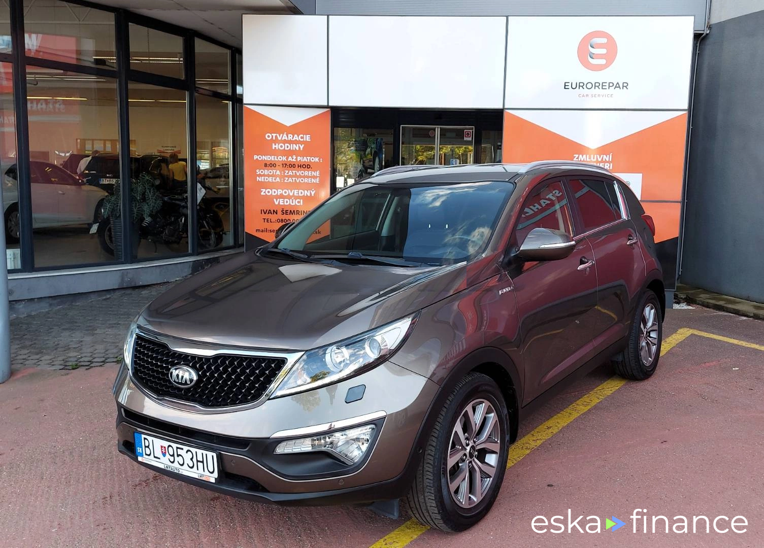 Leasing SUV Kia Sportage 2014