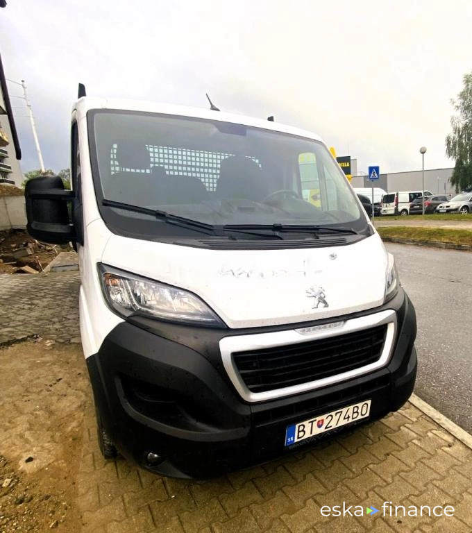 Leasing Open with sideboards Peugeot Boxer 2022