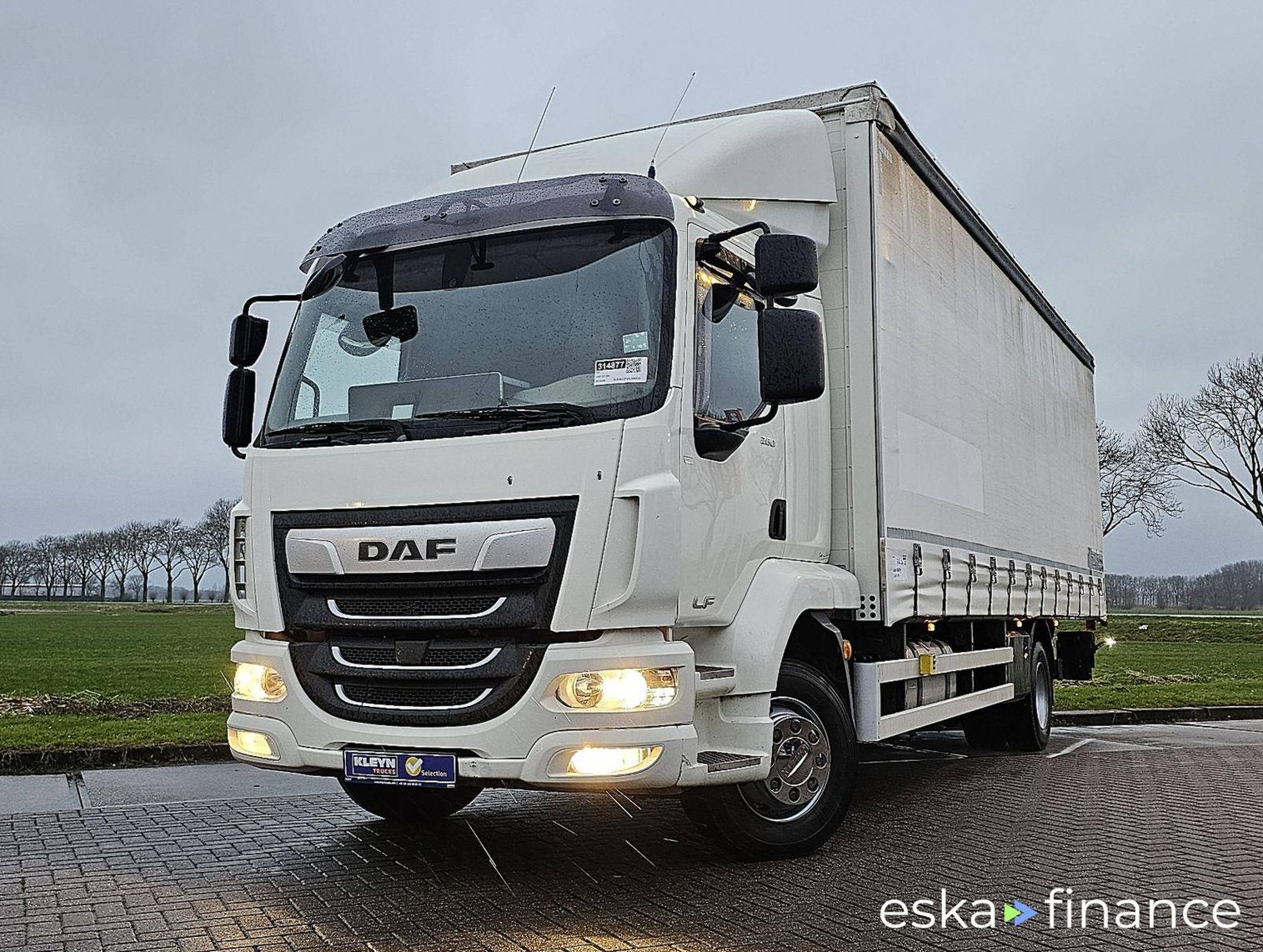 Finansowanie Ciężarówka (podwozie) DAF LF 260 2019