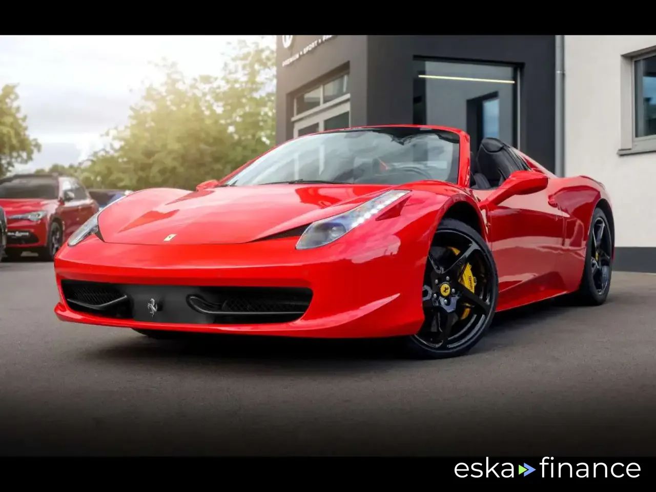 Leasing Convertible Ferrari 458 2012