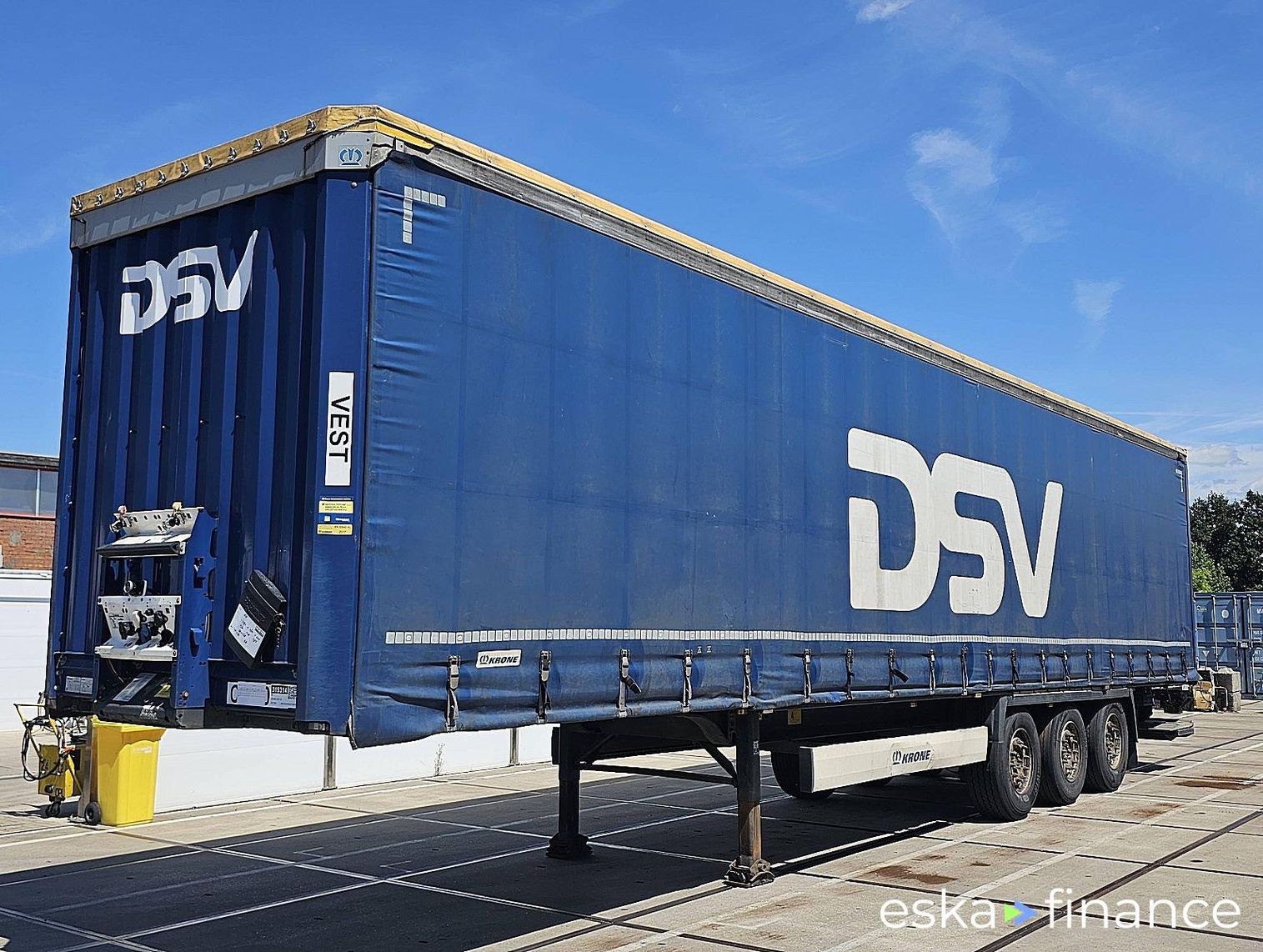 Leasing Semi-trailer Krone SDP 02 2017