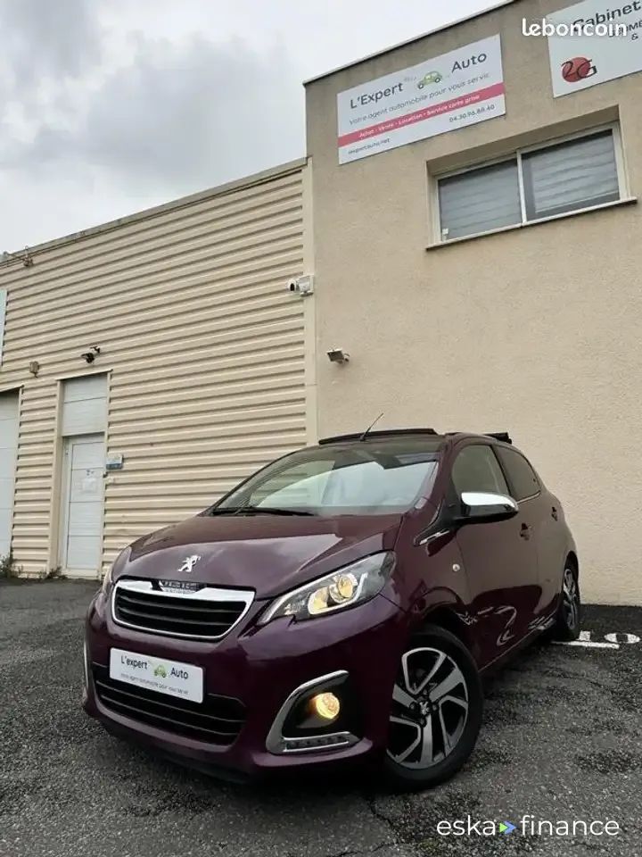 Leasing Convertible Peugeot 108 2019