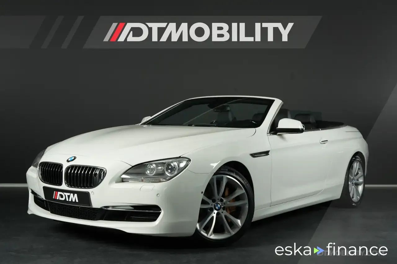Leasing Convertible BMW 640 2011
