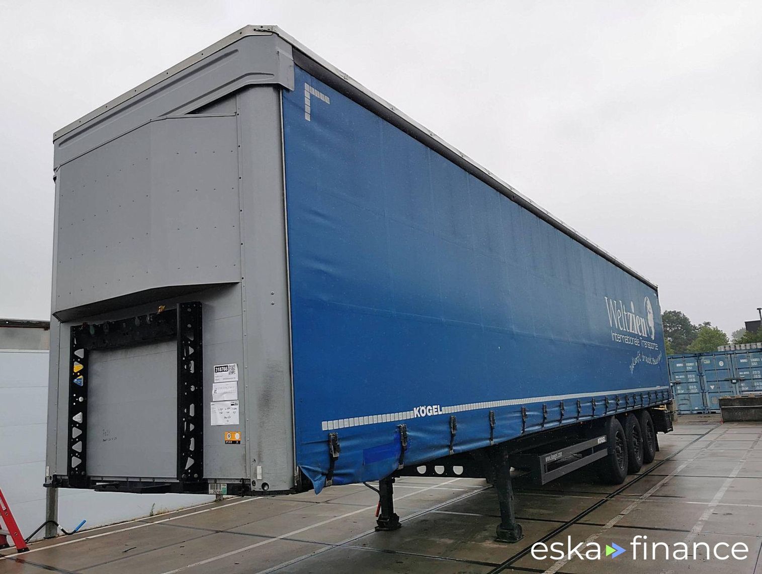 Leasing Semi-remorque Kogel S 24-1 2022