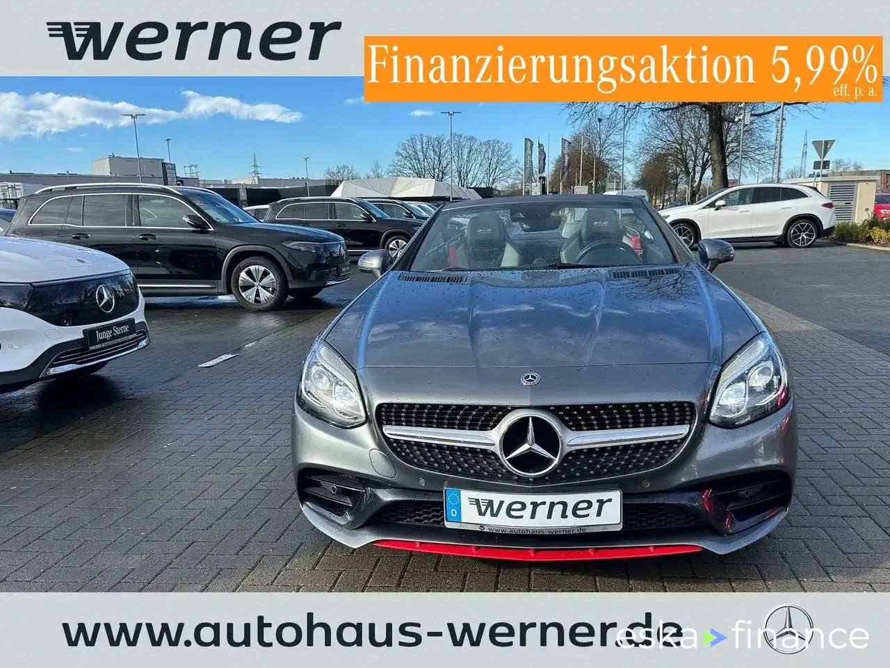 Financování Konvertibilní MERCEDES SLC 200 2017