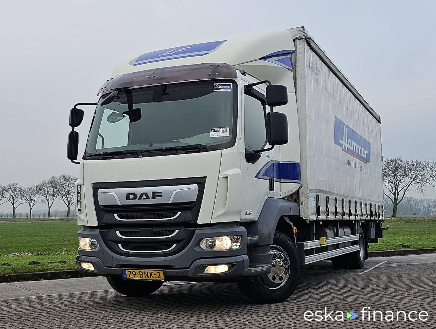 Finansowanie Ciężarówka (podwozie) DAF LF 260 2019
