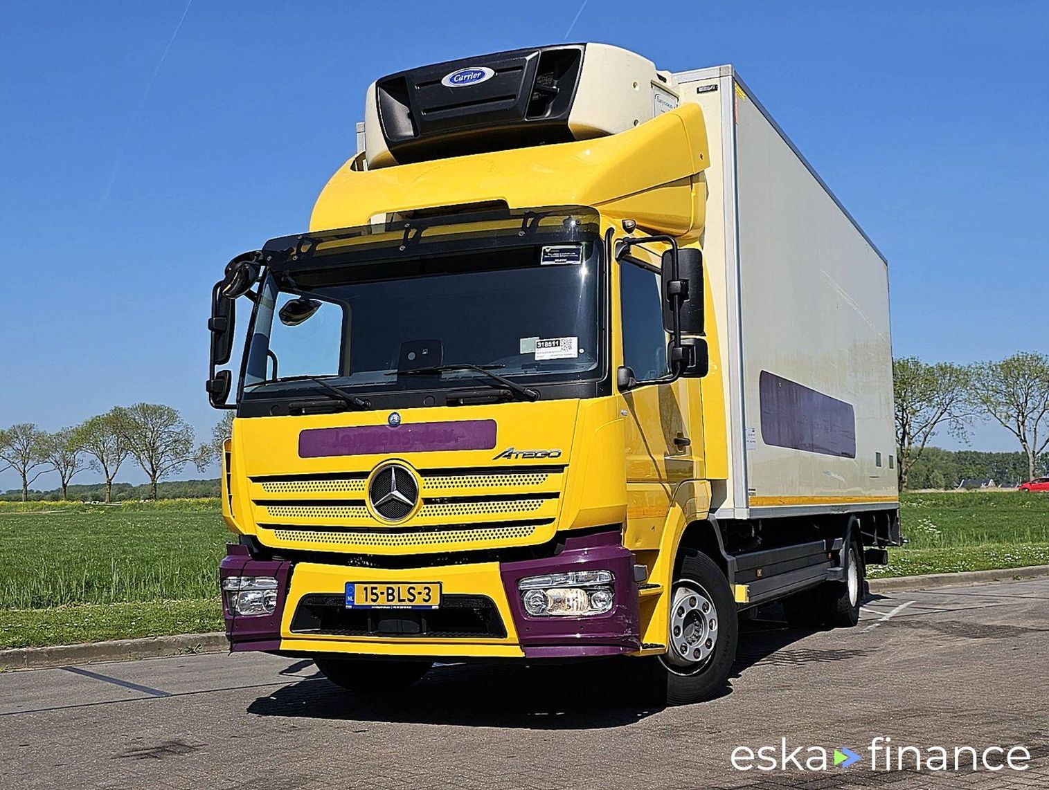 Lízing Špeciálne nákladné vozidlo Mercedes-Benz ATEGO 1224 2019
