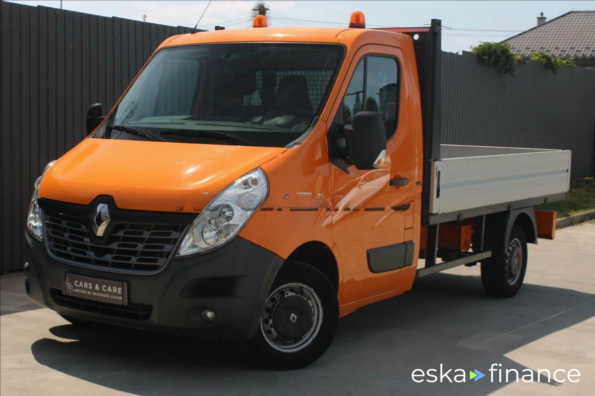 Lízing Otvorené s bočnicami Renault Master 2018