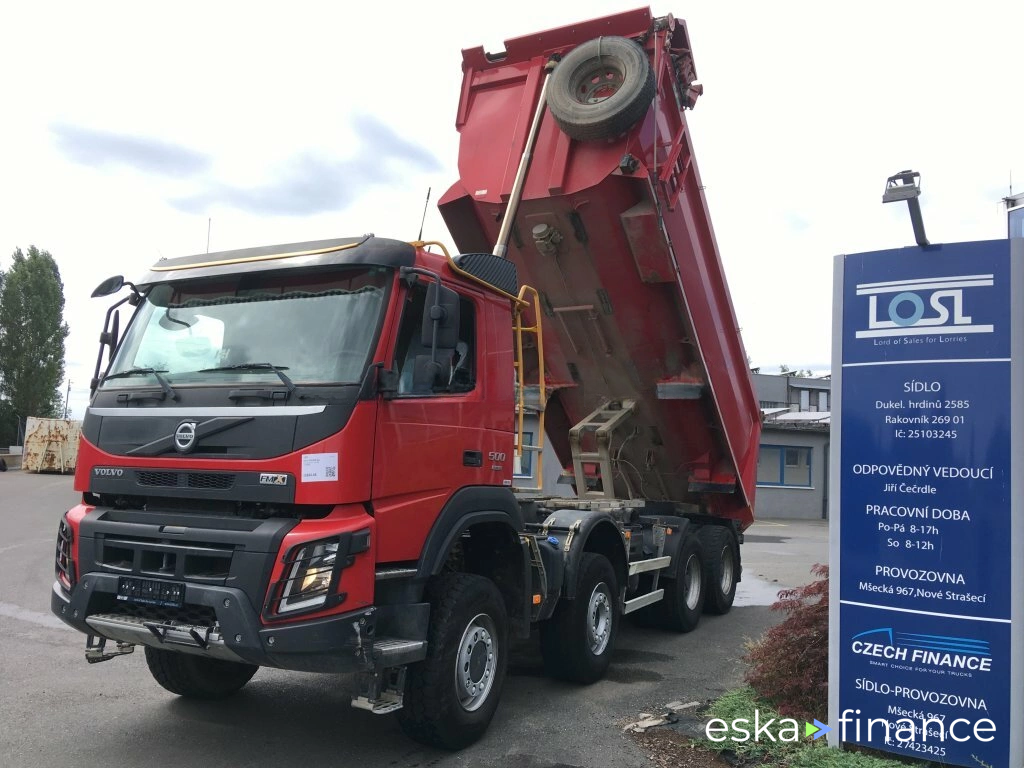 Leasing Camion à carrosserie ouverte Volvo FMX500 2019