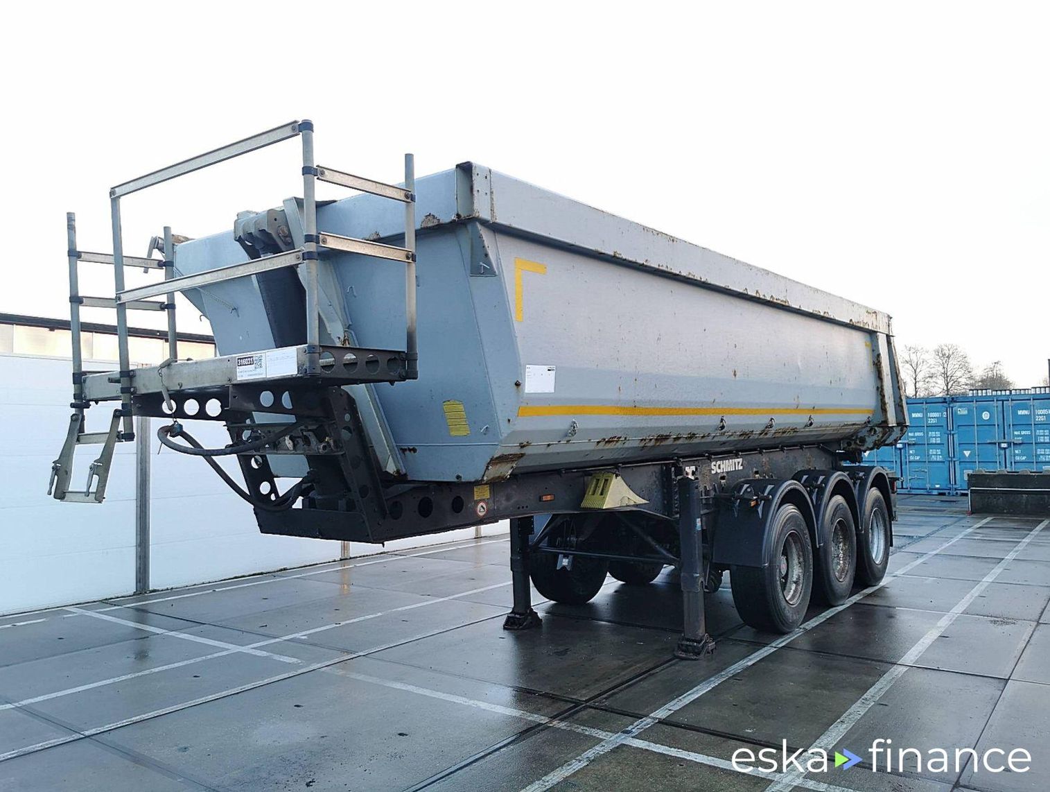 Leasing Semi-trailer Schmitz SKI 24 HALFPIPE 2011