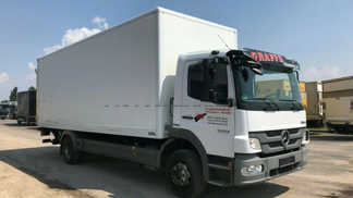 Closed truck MERCEDES ATEGO 2013