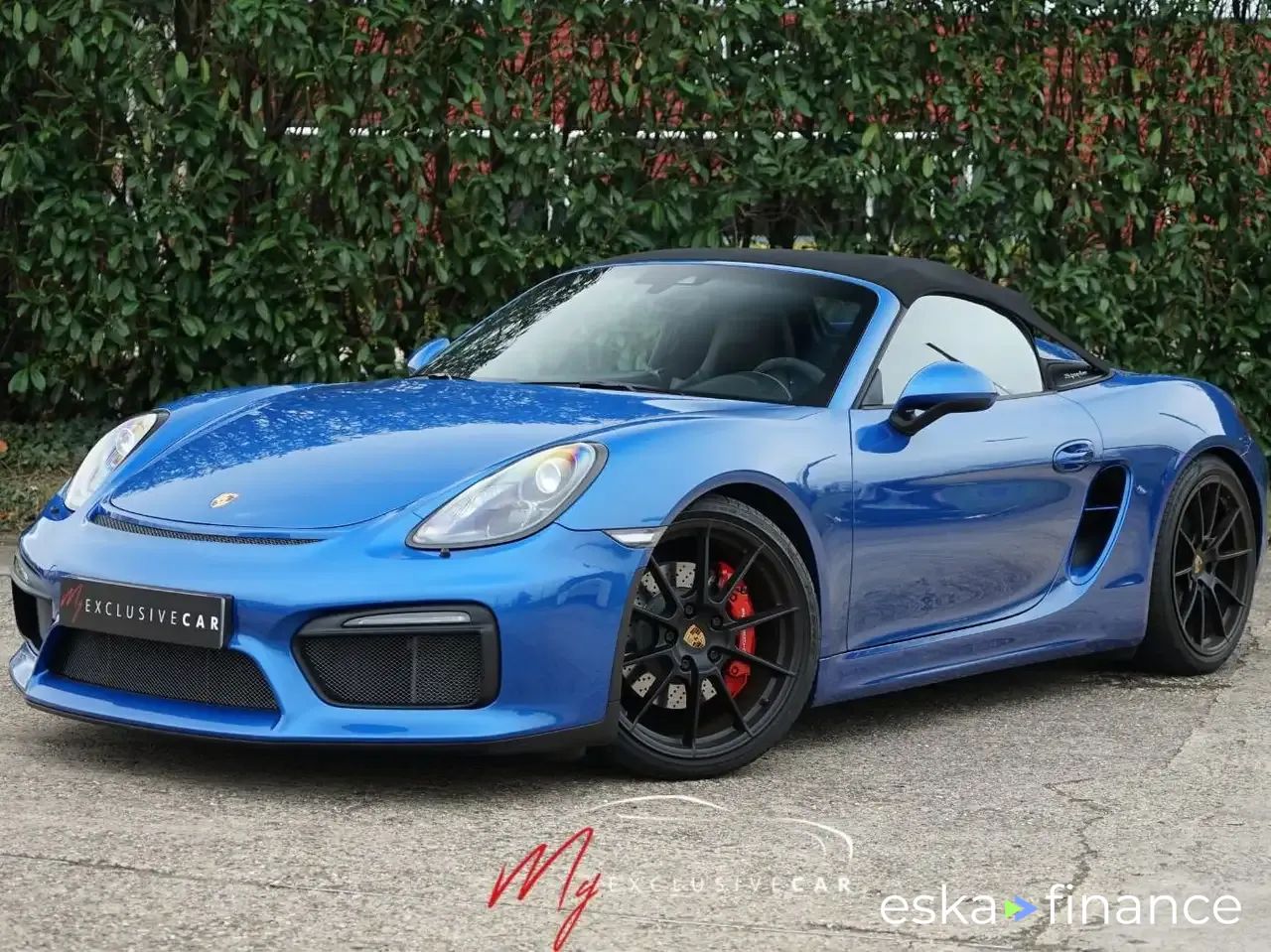 Finansowanie Zamienny Porsche Boxster 2016