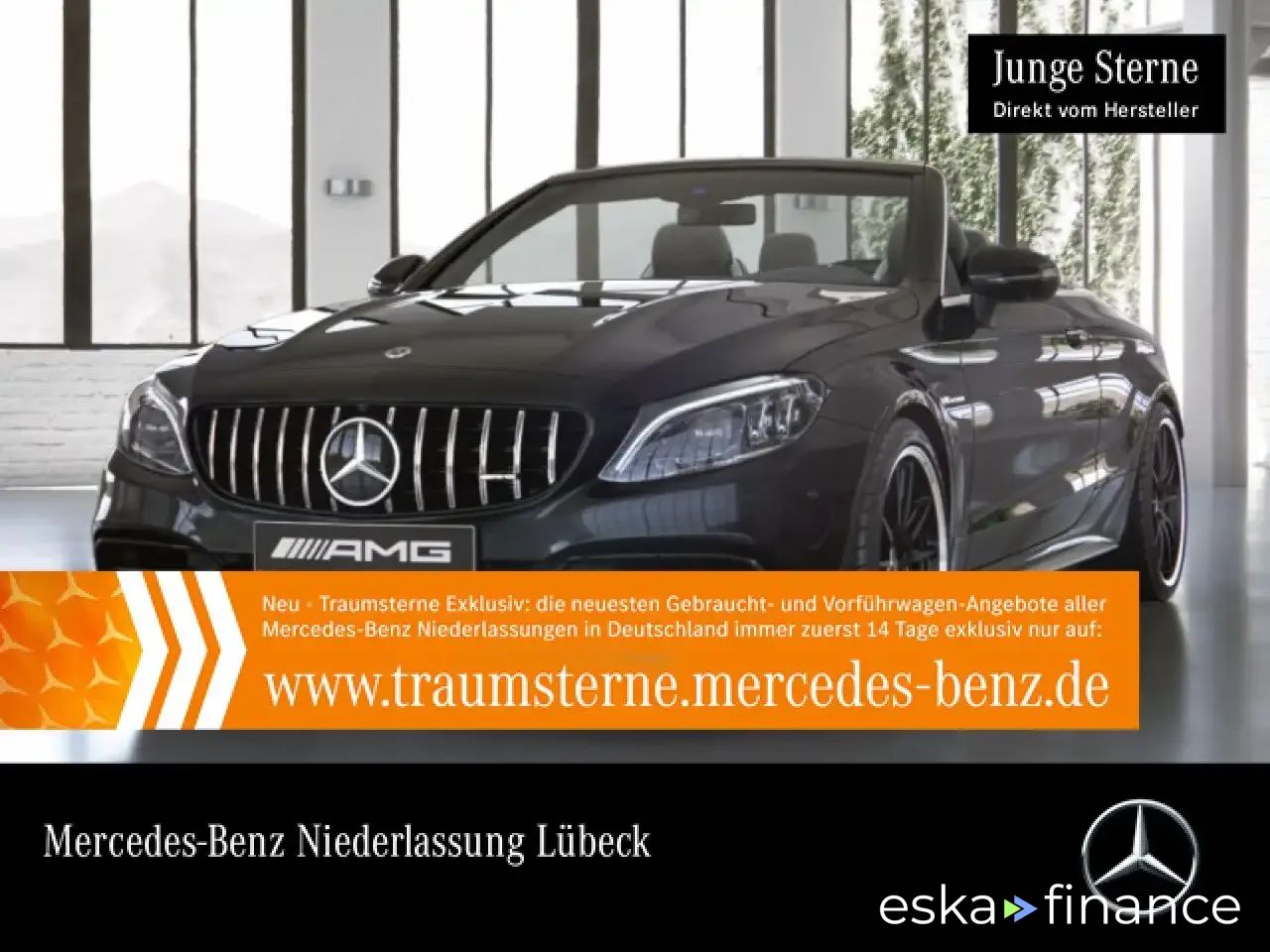 Lízing Kabriolet MERCEDES C 63 AMG 2020