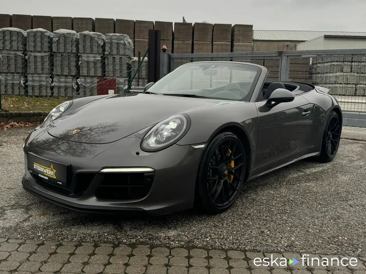 Leasing Convertible Porsche 911 2017
