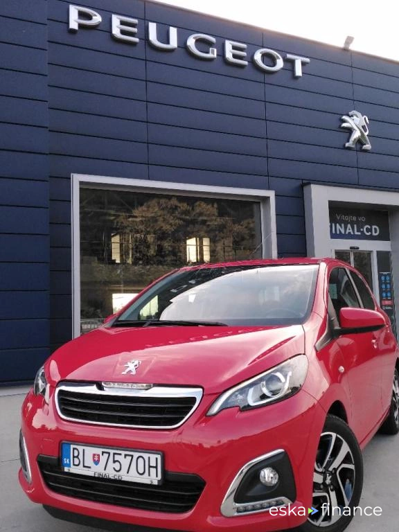 Lízing Hatchback Peugeot 108 2017