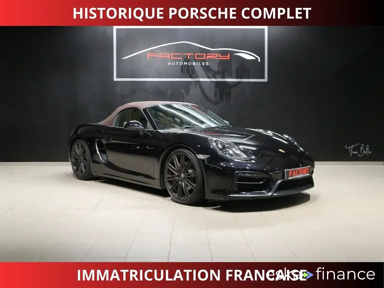 Leasing Convertible Porsche Boxster 2015