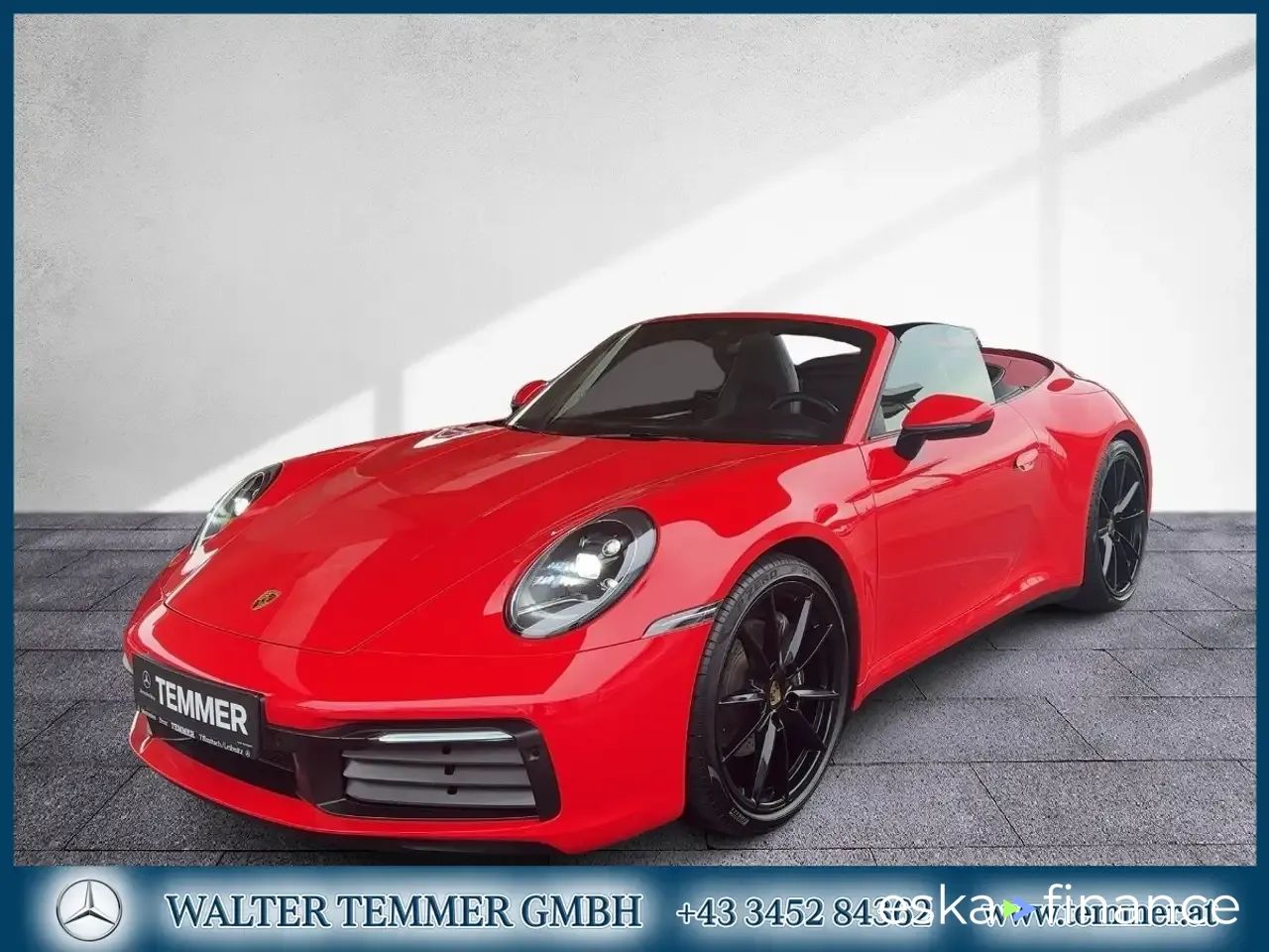 Leasing Convertible Porsche 911 2020