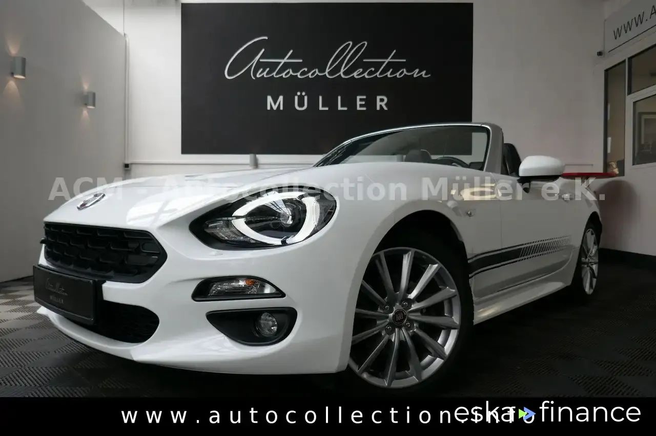 Leasing Convertible Fiat 124 Spider 2018