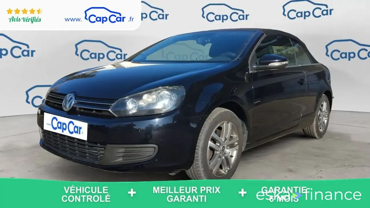 Leasing Convertible Volkswagen GOLF CABRIOLET 2012
